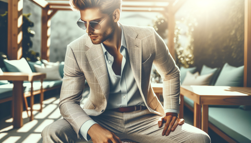 El Traje de Verano Ideal para el Hombre Moderno: Frescura y Estilo en Cada Hebra